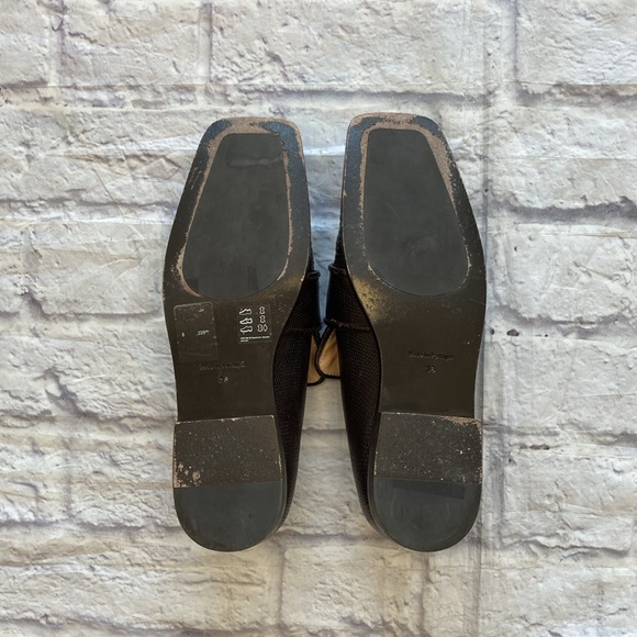 COS Brown Reptile Skin Loafers - Picture 2 of 5